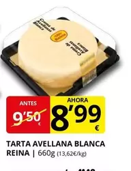 Postres Reina - Tarta Avellana Blanca