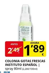 Colonia Gotas Frescas