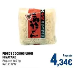 Fideos Cocidos Udon Miyatake