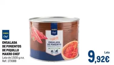 makro - Ensalada De Pimientos De Piquillo