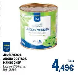 makro - Chef Judia Verde Ancha Cortada