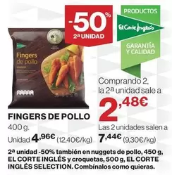 El Corte Inglés - Fingers De Pollo