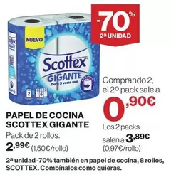 Scottex - Papel De Cocina Gigante
