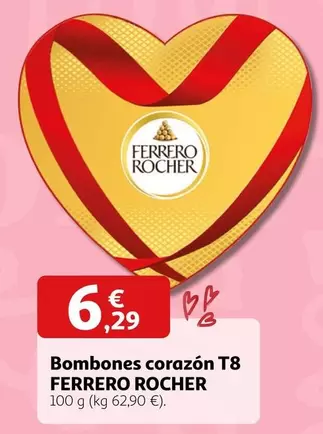 Ferrero Rocher - Bombones Corazon T8