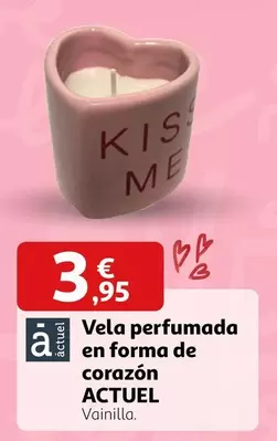 Actuel - Vela Perfumada En Forma De Corazón