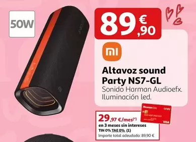 Xiaomi - Altavoz Sound Party NS7-GL