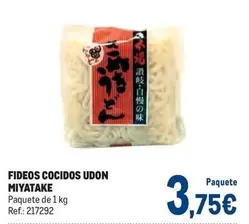Fideos Cocidos Udon Miyatake