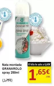 Granarolo - Nata Montada Spray