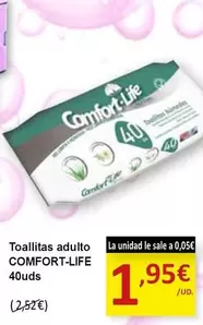 Toallitas Adulto