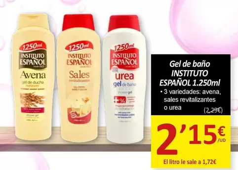 Instituto Español - Gel De Bano