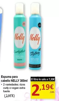 Nelly - Espuma Para Cabello