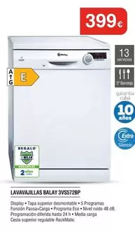 Balay - Lavavajillas 3vs5728p
