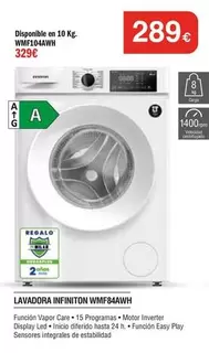 Whirlpool - Lavadora Infinition WMF64AWH