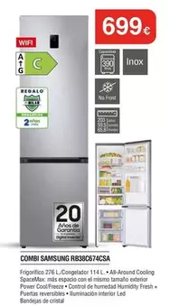 Samsung - Combi Rb38c674csa