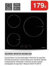 infiniton - Encimera Infinton Ind3n6lg28