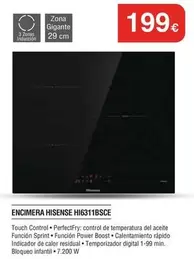 Hisense - Encimera H16311bsce