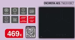 AEG - Encimera Tn63ivobct