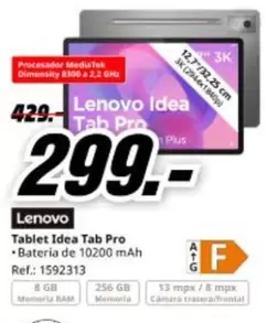 Lenovo - Tablet Idea Tab Pro