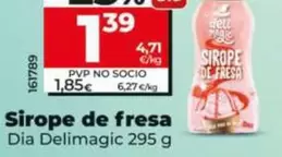 Dia Delimagic - Sirope De Fresa 