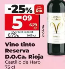 Castillo De Haro - Vino Tinto Reserva D.O.Ca. Rioja 