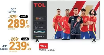 TCL - 43"43P6K