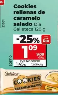 Dia Galleteca - Cookies Rellenas De Caramelo Salado 