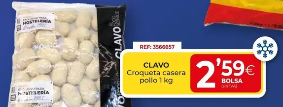 clavo - Croqueta Casera Pollo