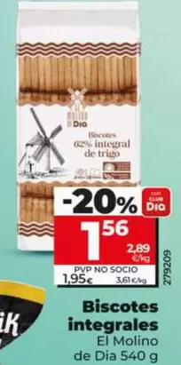 El Molino De Dia - Biscotes Integrales