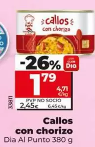 Dia Al Punto - Callos Con Chorizo