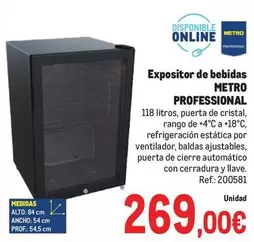 Cristal - Professional Expositor De Bebidas