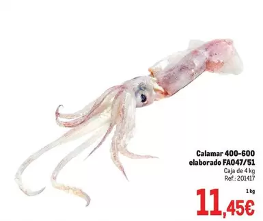 Calamar Elaborado FA047/51