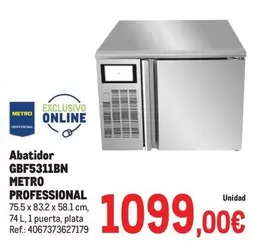 Metro Professional - Abatador Gbf5311bn