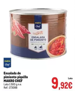 Makro Chef - Ensalada De Pimiento Piquillo