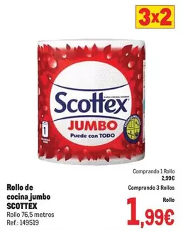 Scottex - Rollo De Cocina Jumbo