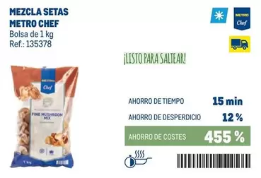 Chef -  Mezcla Setas