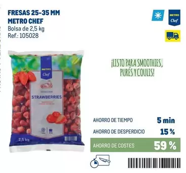 chef select - Fresas 25-35 Mm