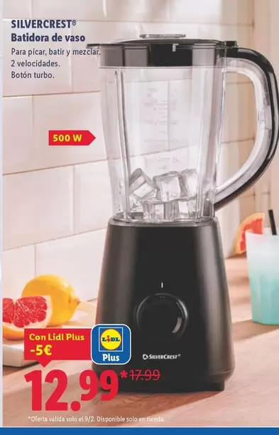SilverCrest - Batidora De Vaso
