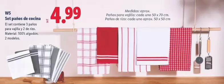 W5 - Set Paños De Cocina