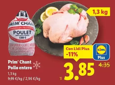 Prim' Chant - Pollo Entero