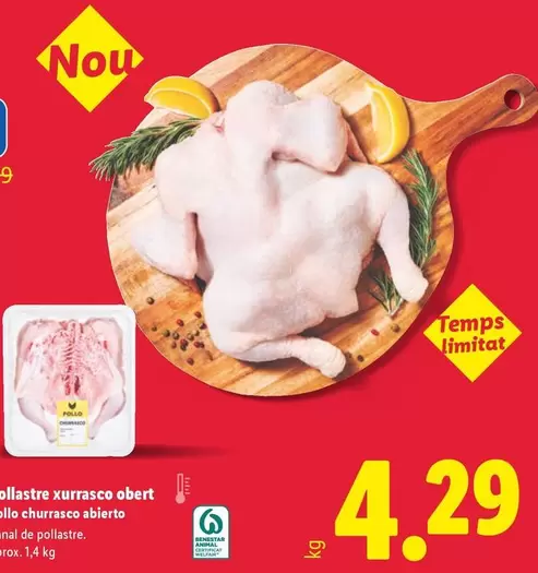 Pollo Churrasco Abierto