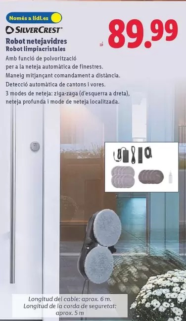 SilverCrest - Robot Limpiacristales