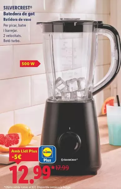 SilverCrest - Batidora De Vaso