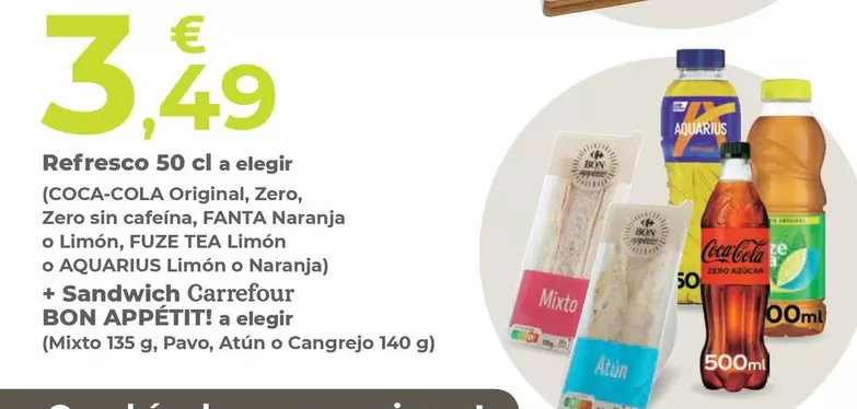 Coca-Cola - Refresco 50 Cl A Elegir