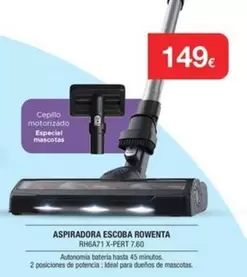 Rowenta - Aspiradora Escoba