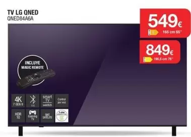LG - Tv Qned84a6a