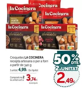 La Cocinera - Croquetes Recepa Artesana O Per A Forn A Partir De