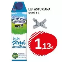 La Asturiana - Llet Semi