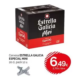 Estrella Galicia - Cervesa Especial Mini
