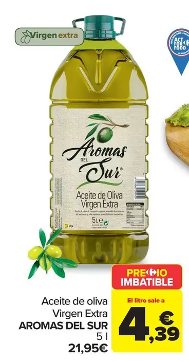 Aromas Del Sur - Aceite De Oliva Virgen Extra