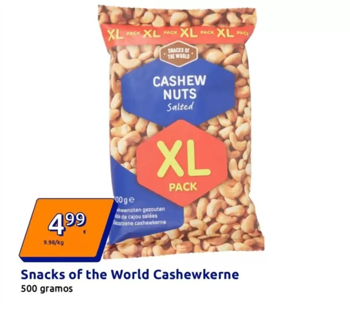 Snacks Of The World - Cashewkerne
